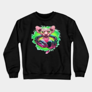 Gun and rose Crewneck Sweatshirt